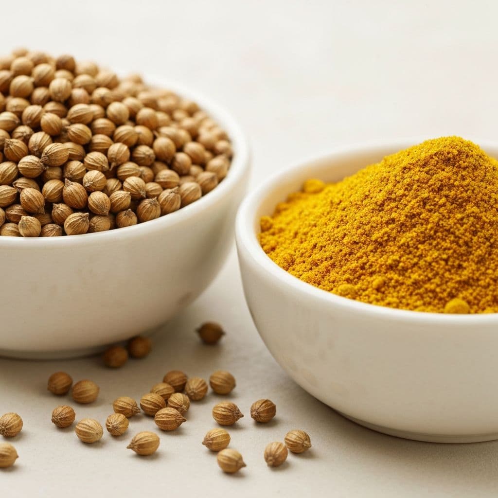 Ground coriander powder, premium quality from India