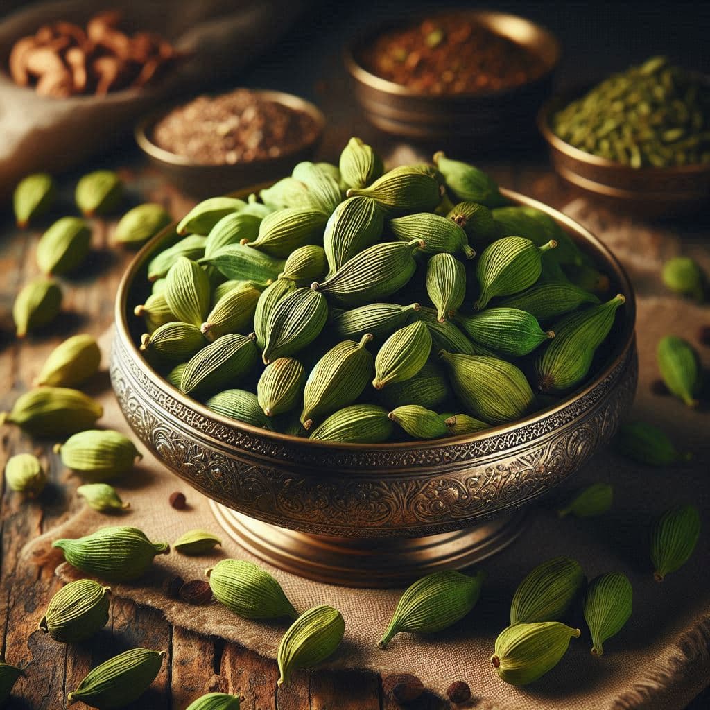 Premium cardamom from Kerala Hills, Kerala India